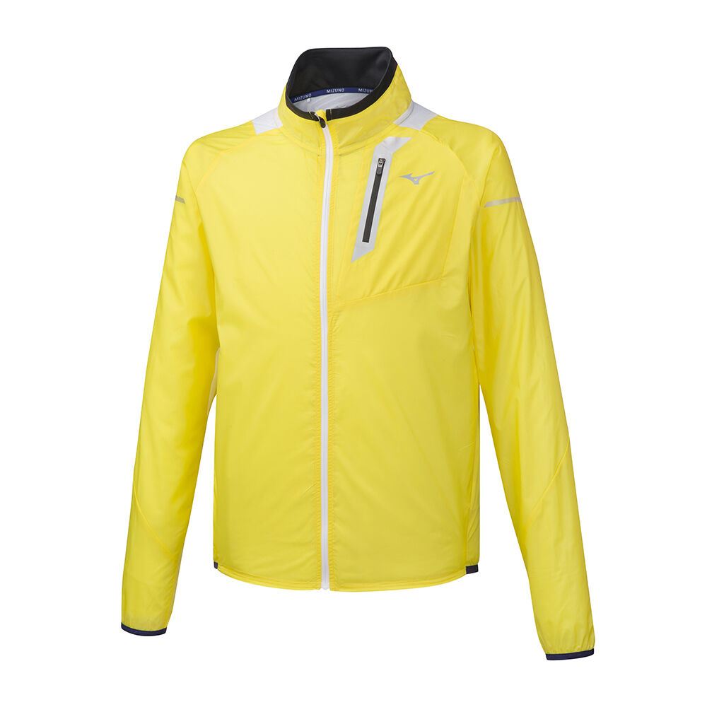 Panske Bundy Mizuno Aero WindTop Bezecke Žlté Vypredaj YCRU51902